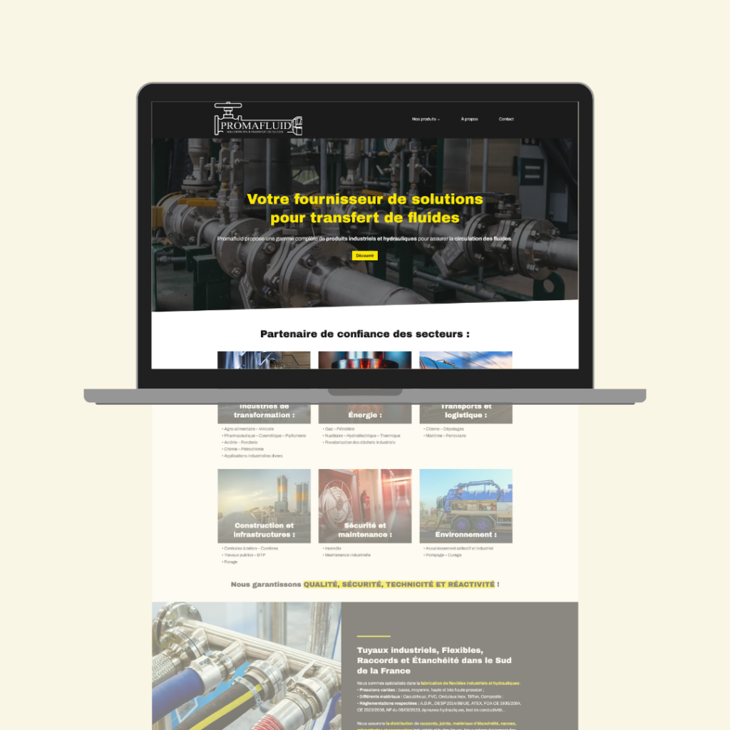Création de Site Web sur mesure - Papaya Communication
